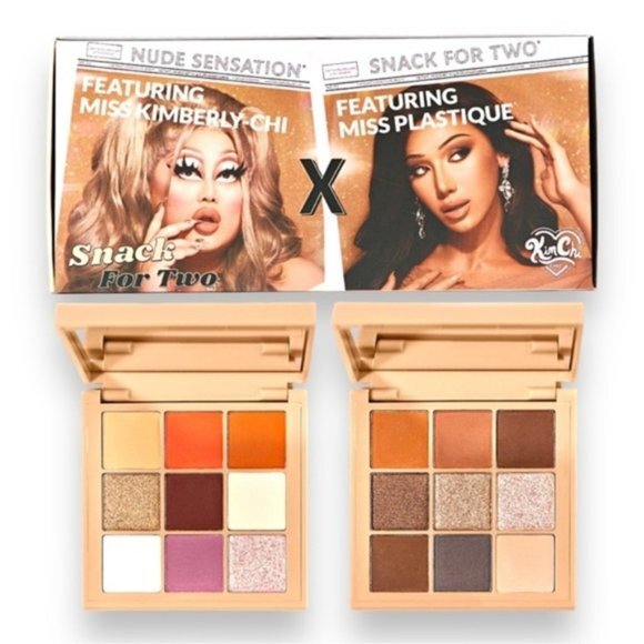 Kimchi Beauty x Plastique Tiara  Snack for Two eyeshadow palette set - Picture 1 of 5